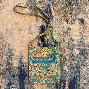 Vera Bradley Crossbody Purse in Peacock. Great condition!